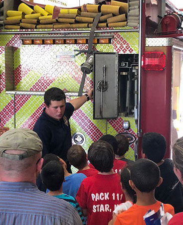 Visit to Fire Department